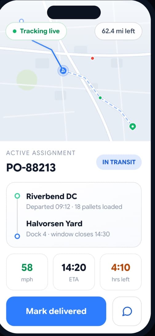 Driver active assignment